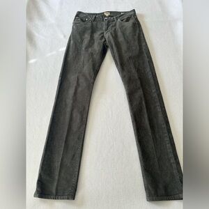 Citizens of Humanity Bowery Standard Slim Jeans Men 30x32 Corduroy Gray USA Made